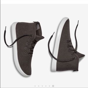 Allbirds Women’s Tree Topper Dark Gray High Top Wool Running Shoe Women’s Size 8